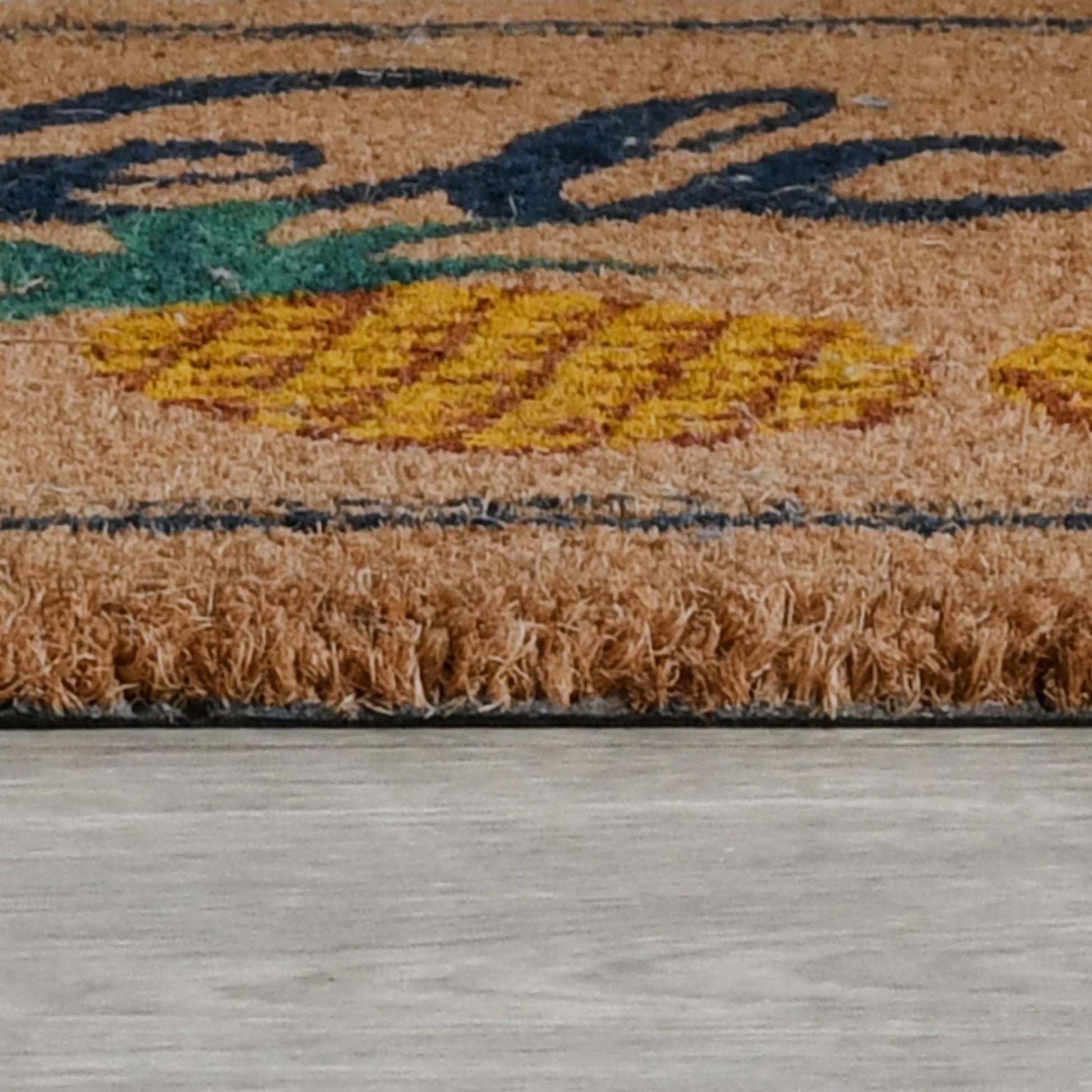 Doormat Two Pineapples