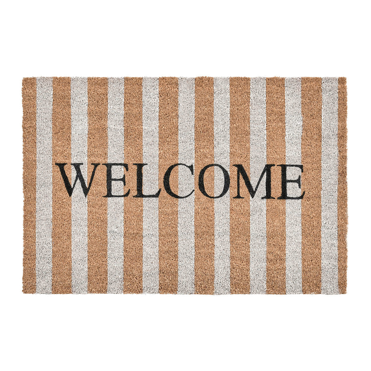Striped Doormat 24x36 - Natural - 24"x36"