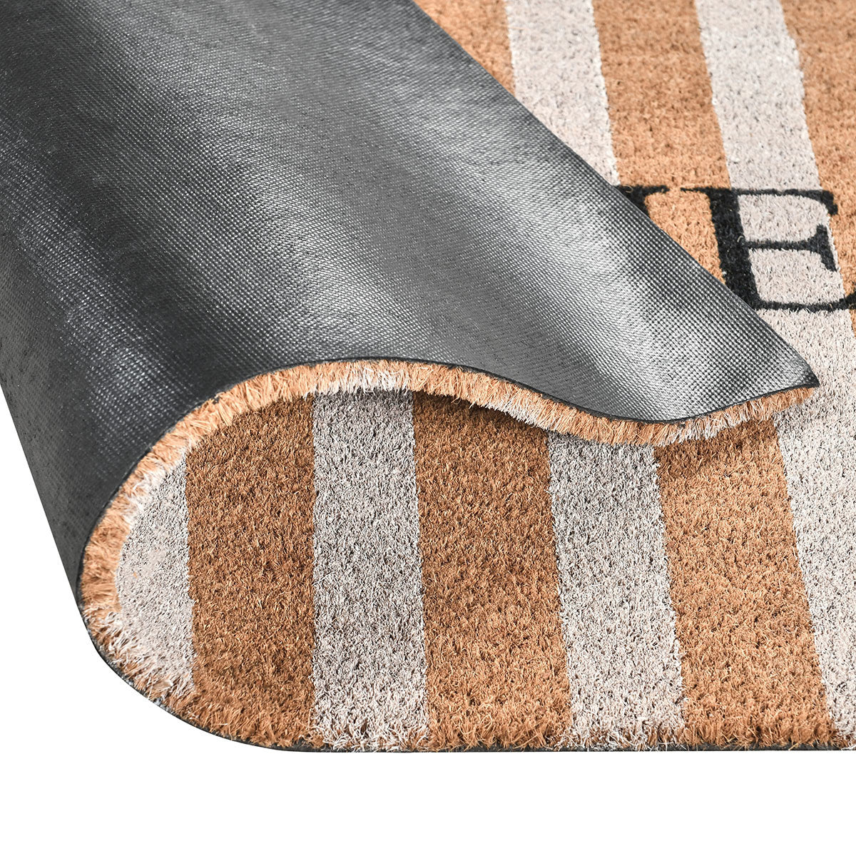 Striped Doormat 24x36 - Natural - 24"x36"