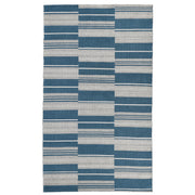 Indoor/Outdoor Colton Stripe Rug - Cabana Blue - 2'x3'
