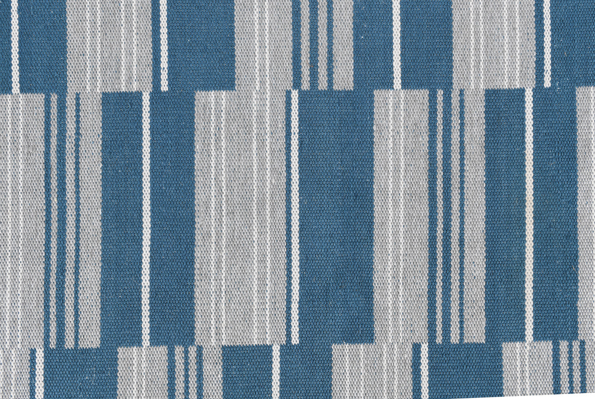 Indoor/Outdoor Colton Stripe Rug - Cabana Blue - 2'x3'