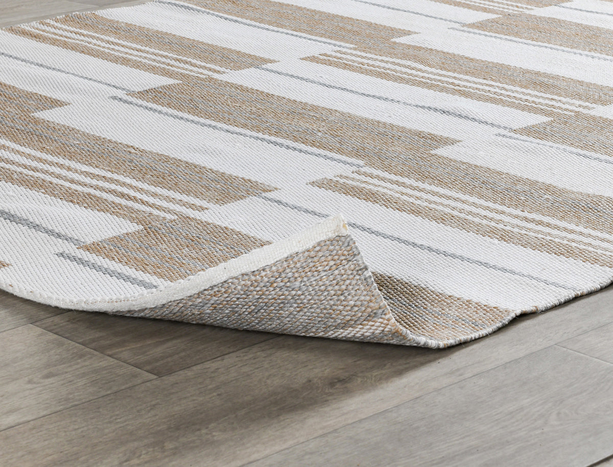 Indoor/Outdoor Colton Stripe Rug - Ivory/Multi - 2'x3'