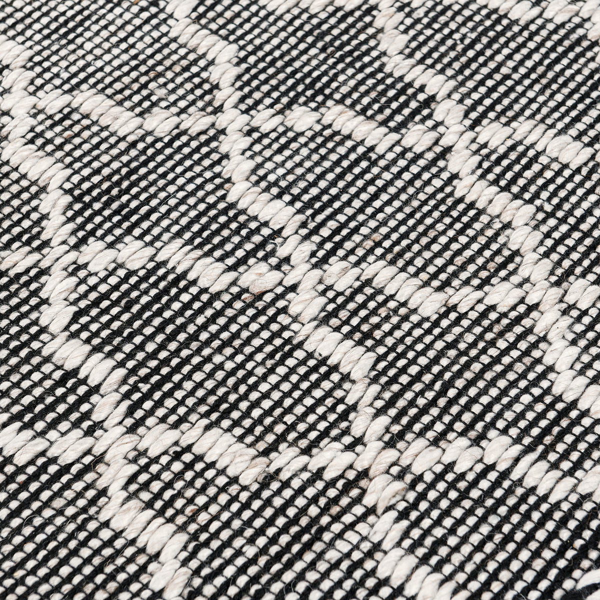 Indoor/Outdoor Sonora Rug - Black/Ivory - 2'x3'