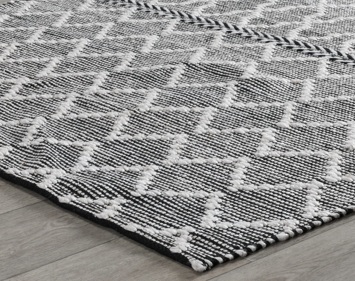 Indoor/Outdoor Sonora Rug - Black/Ivory - 2'x3'