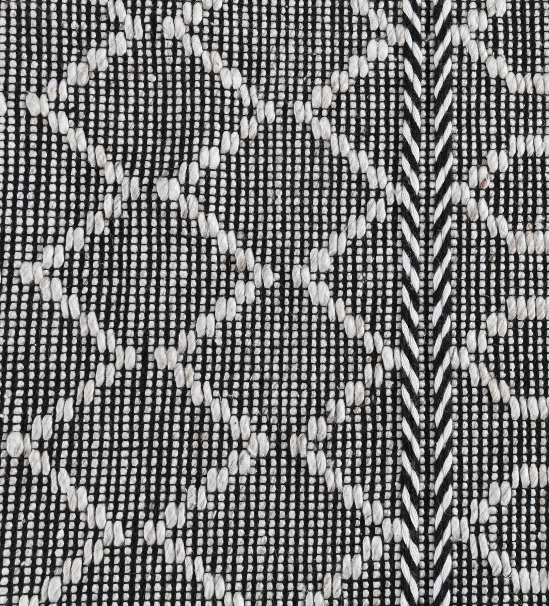 Indoor/Outdoor Sonora Rug - Black/Ivory - 2'x3'