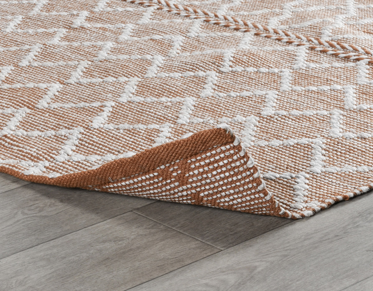 Indoor/Outdoor Sonora Rug - Terracotta/Ivory - 2.6'x8'