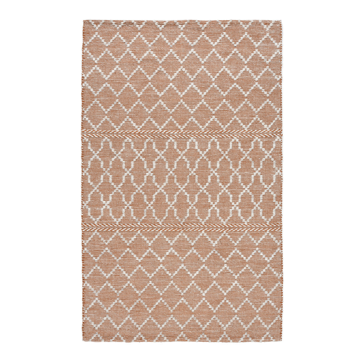 Indoor/Outdoor Sonora Rug - Terracotta/Ivory - 2.6'x8'