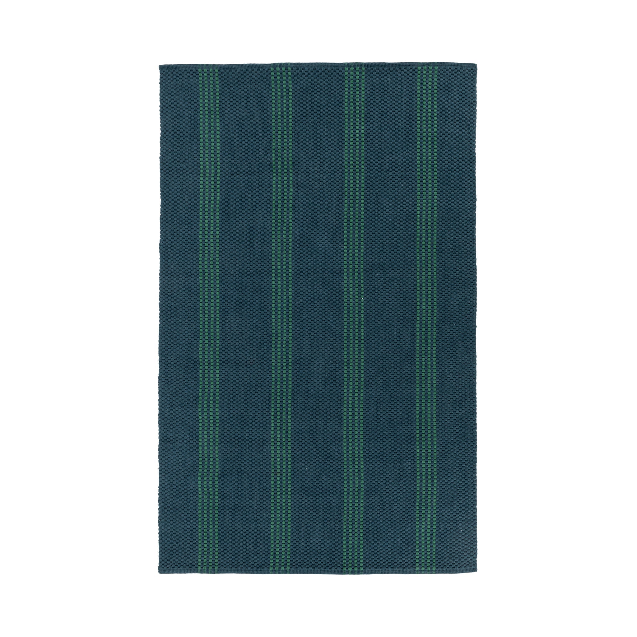 Performance Sorrento Stripe Rug - Deep Blue/Green - 2'x3'
