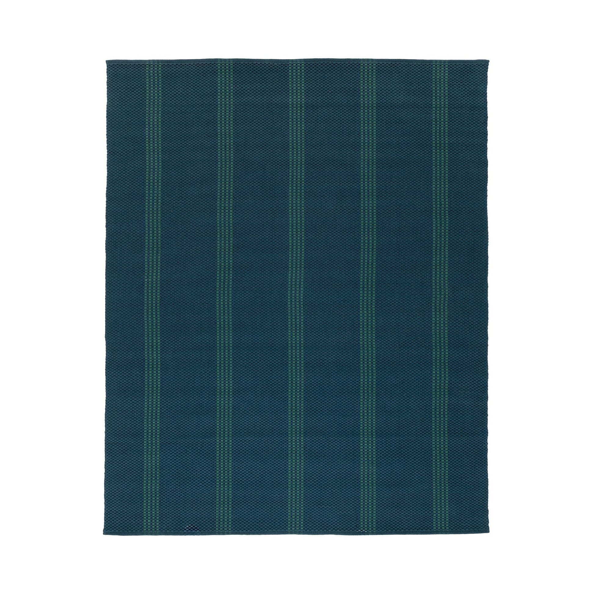 Performance Sorrento Stripe Rug - Deep Blue/Green - 2'x3'