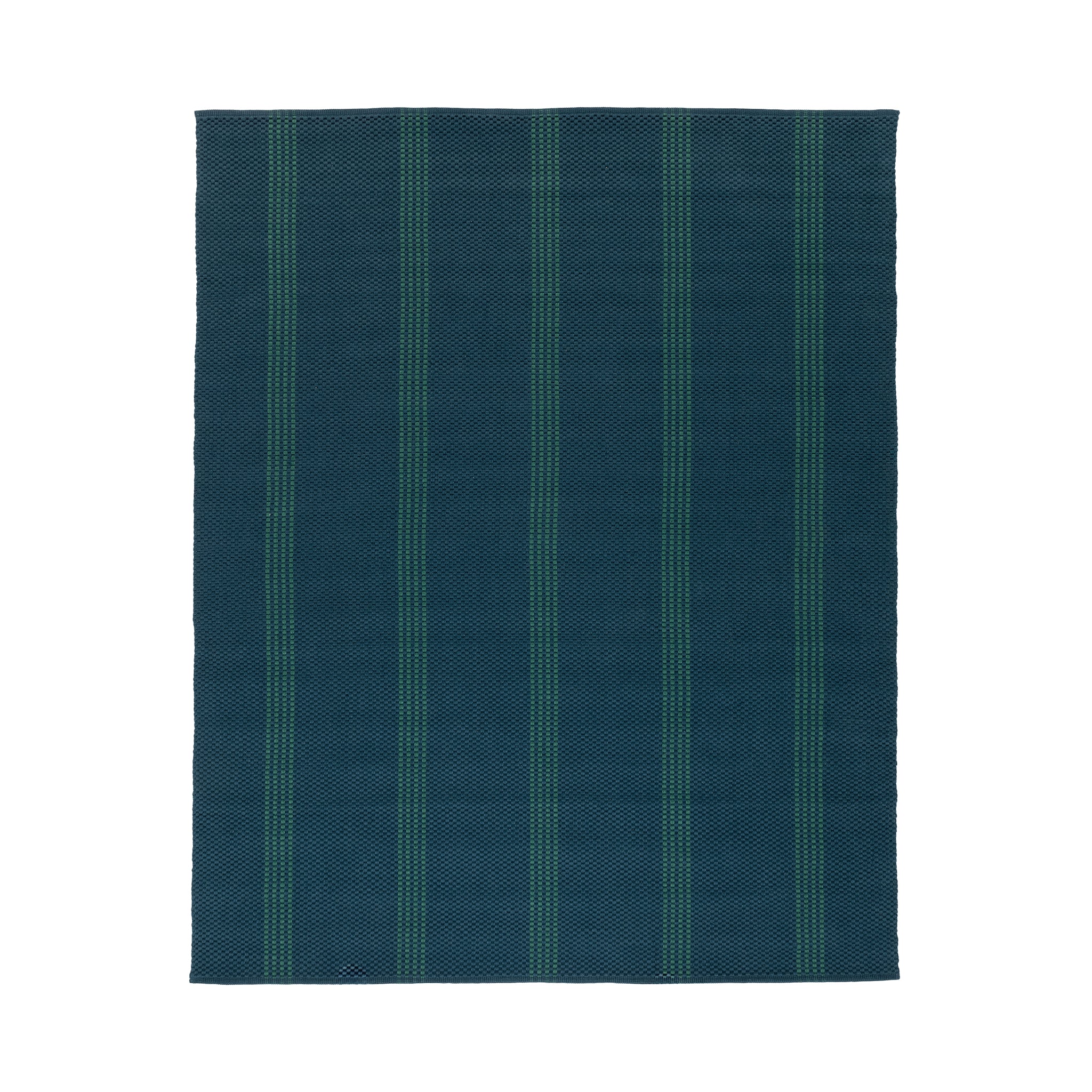 Performance Sorrento Stripe Rug - Deep Blue/Green - 2'x3'