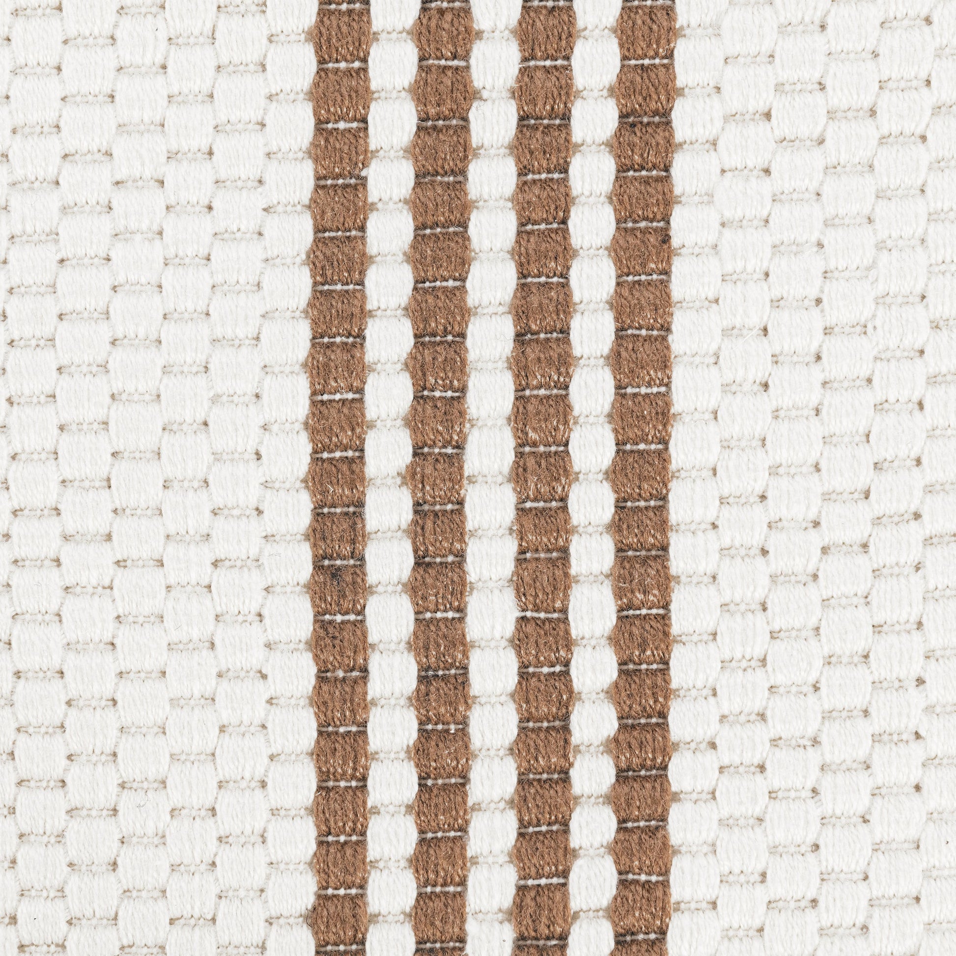 Performance Sorrento Stripe Rug - Ivory/Coconut Brown - 2'x3'