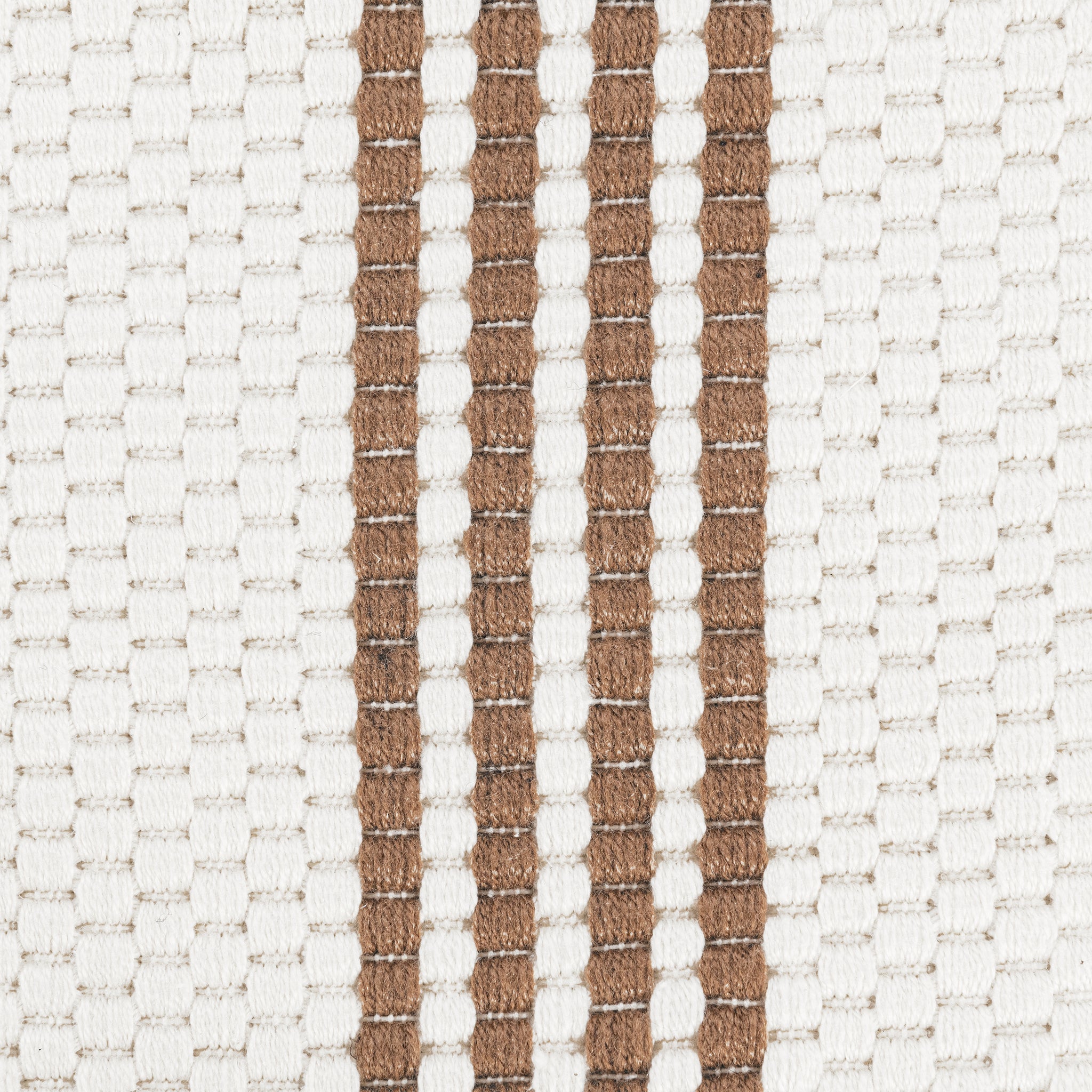 Performance Sorrento Stripe Rug - Ivory/Coconut Brown - 2'x3'