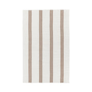 Performance Sorrento Stripe Rug - Ivory/Coconut Brown - 2'x3'