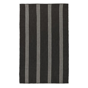 Performance Sorrento Stripe Rug - Charcoal/Ivory - 2.6'x8'