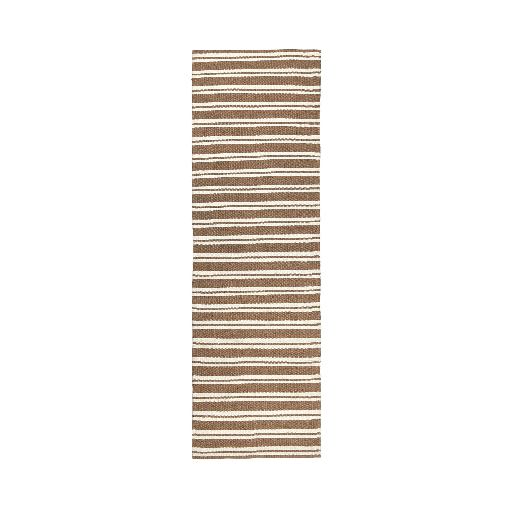 Performance Palma Stripe Rug - Coconut Brown/Ivory - 2.6'x8'