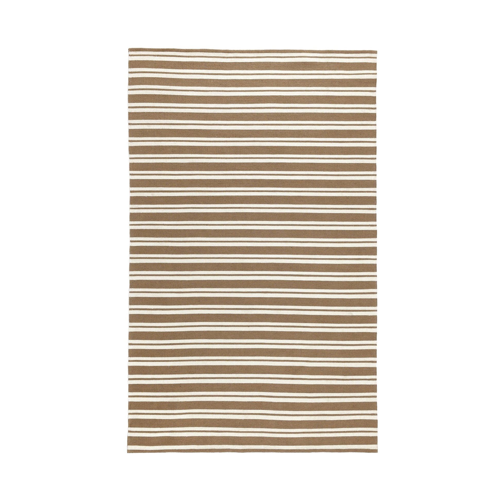 Performance Palma Stripe Rug - Coconut Brown/Ivory - 2.6'x8'