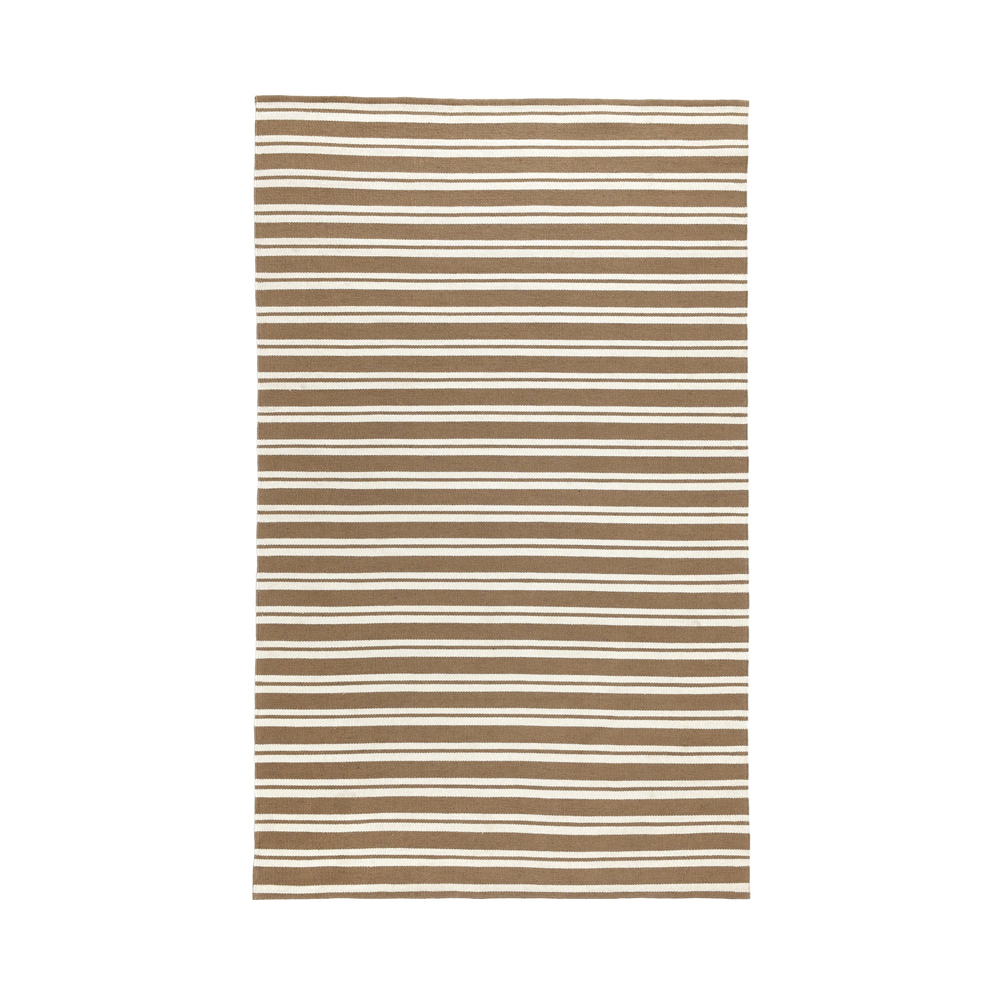 Performance Palma Stripe Rug - Coconut Brown/Ivory - 2.6'x8'