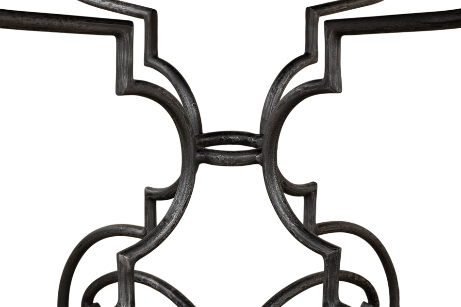 The French Iron And Marble Table by Sarreid Ltd - view 9