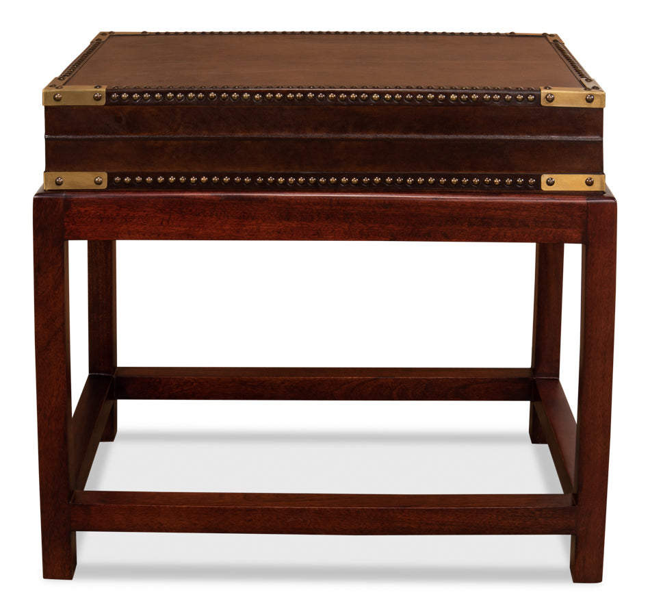 Winchester Box On Stand by Sarreid Ltd - view 8