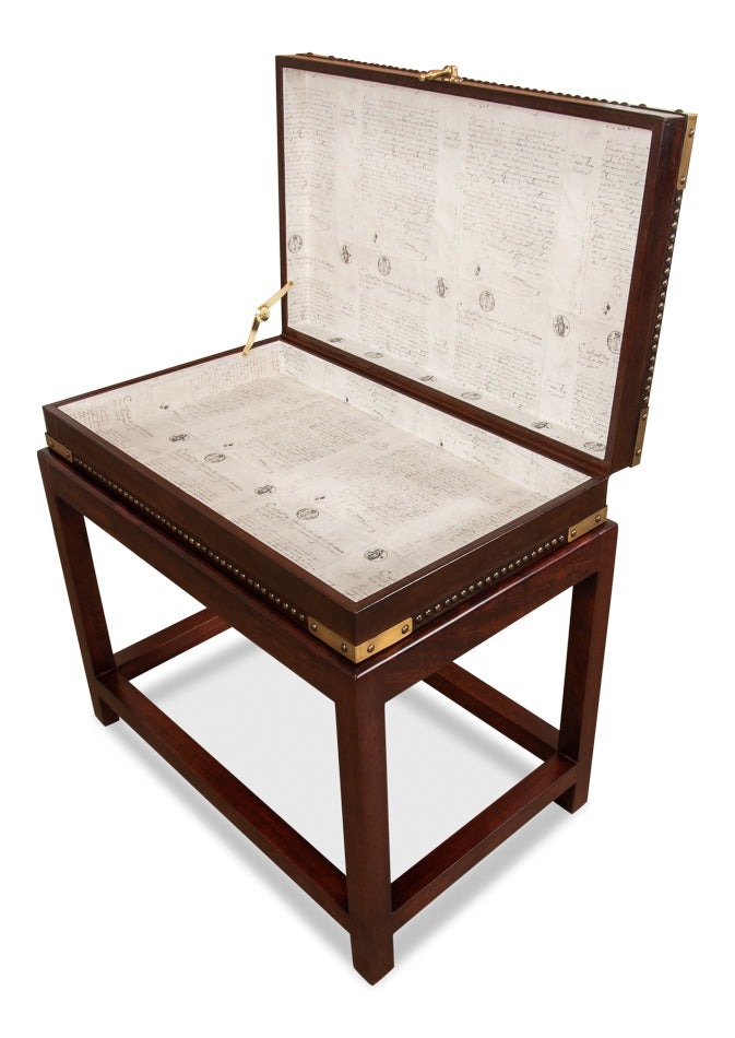 Winchester Box On Stand by Sarreid Ltd - view 9