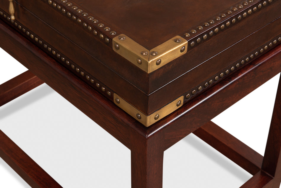 Winchester Box On Stand by Sarreid Ltd - view 5