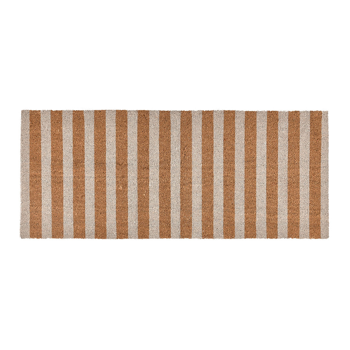 Striped Doormat 24x57 - Ivory/Natural - 24"x57"