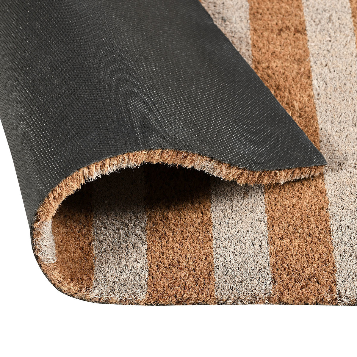 Striped Doormat 24x57 - Ivory/Natural - 24"x57"