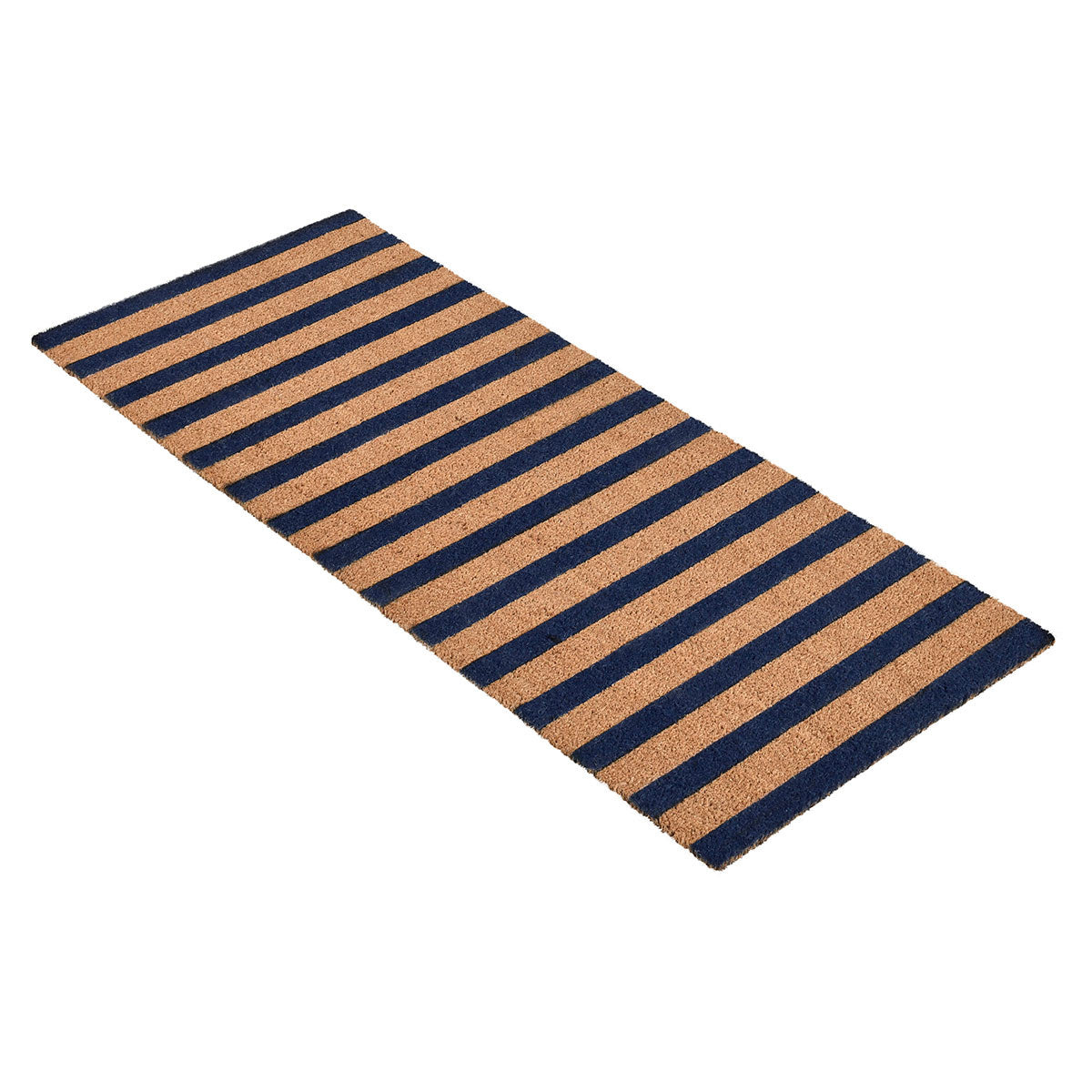 Striped Doormat 24x57 - Navy/Natural - 24"x57"
