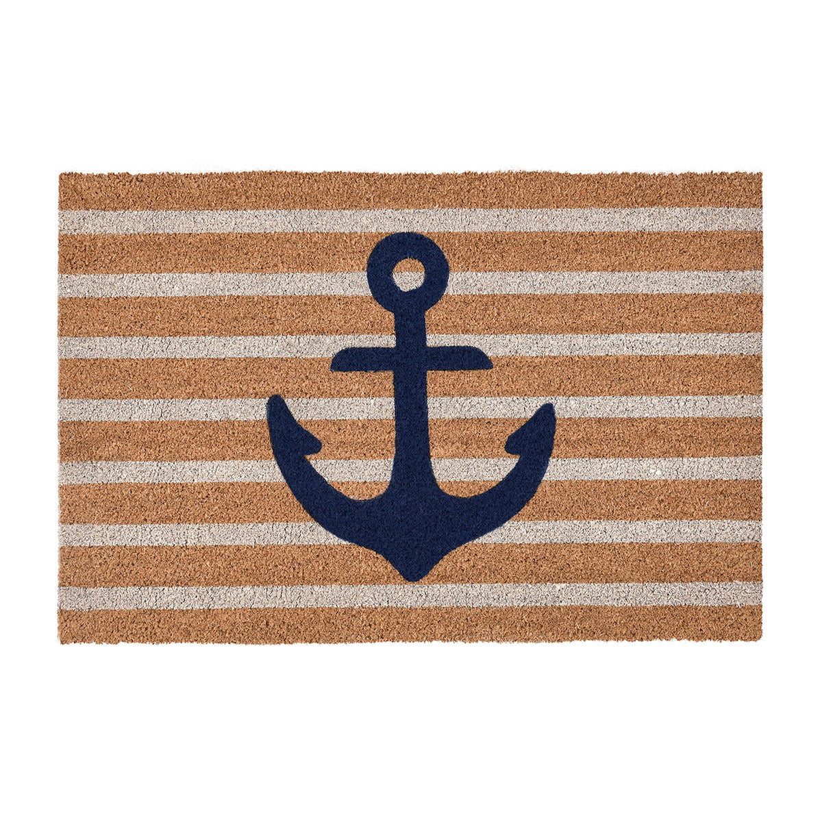 Anchors Away Doormat 24x36 - Navy/Natural