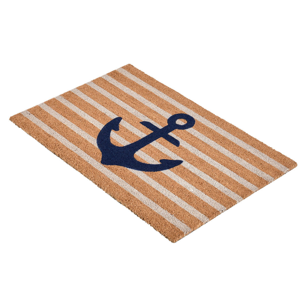 Anchors Away Doormat 24x36 - Navy/Natural