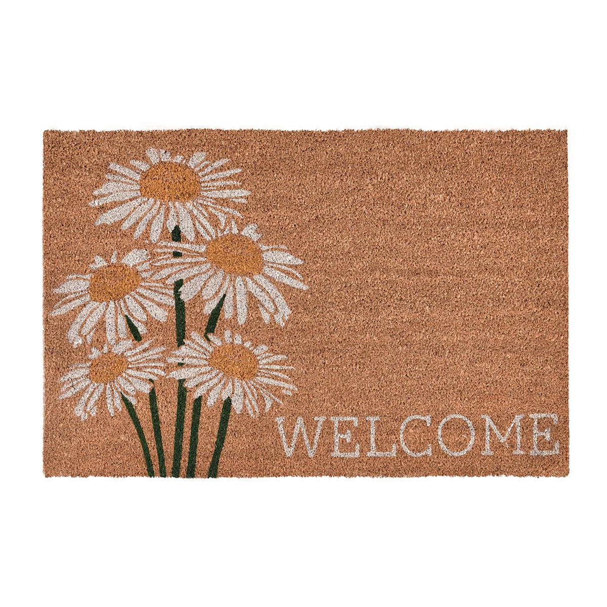 Welcome Doormat 24x36 - Peony