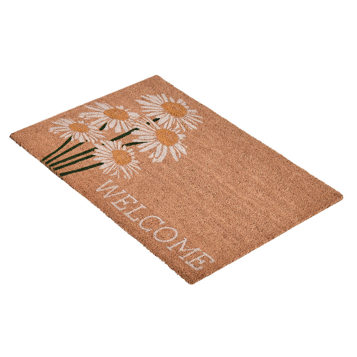 Welcome Doormat 24x36 - Peony