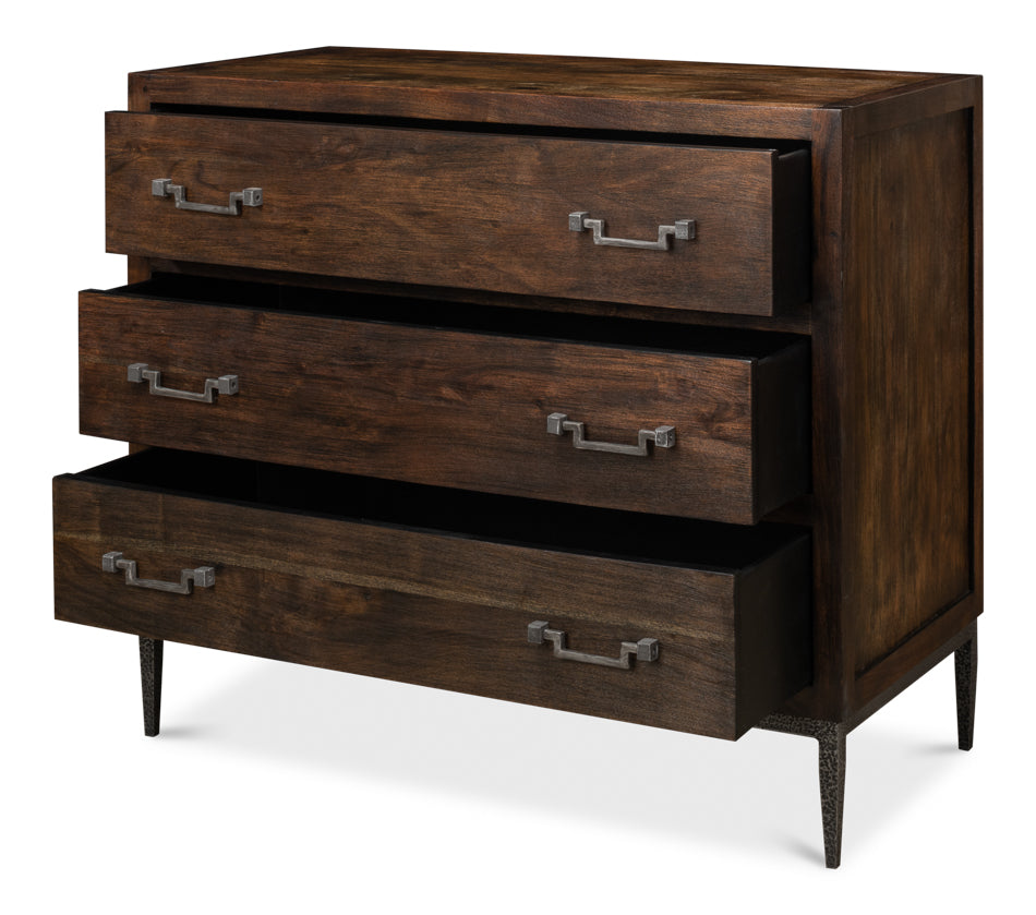 Bauhaus Chest Of Drawers by Sarreid Ltd - view 3