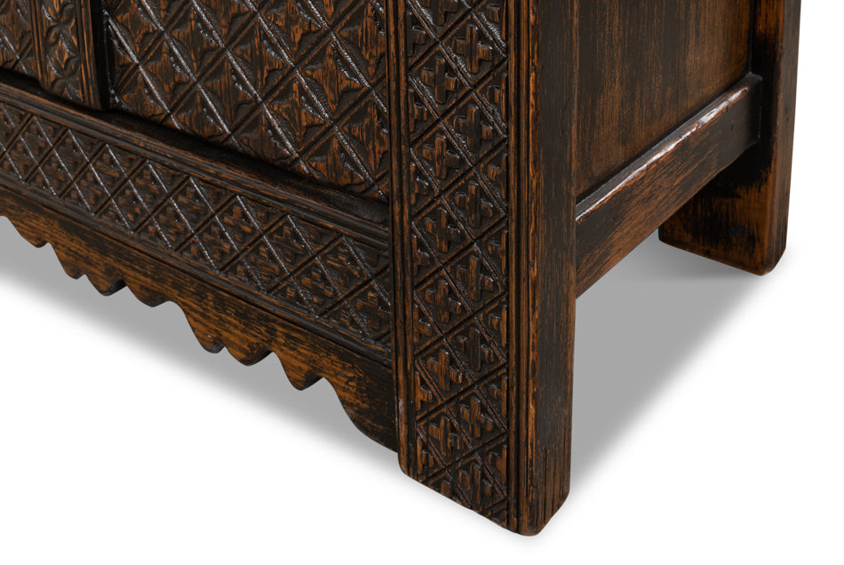 Persian Black Sideboard by Sarreid Ltd - view 10