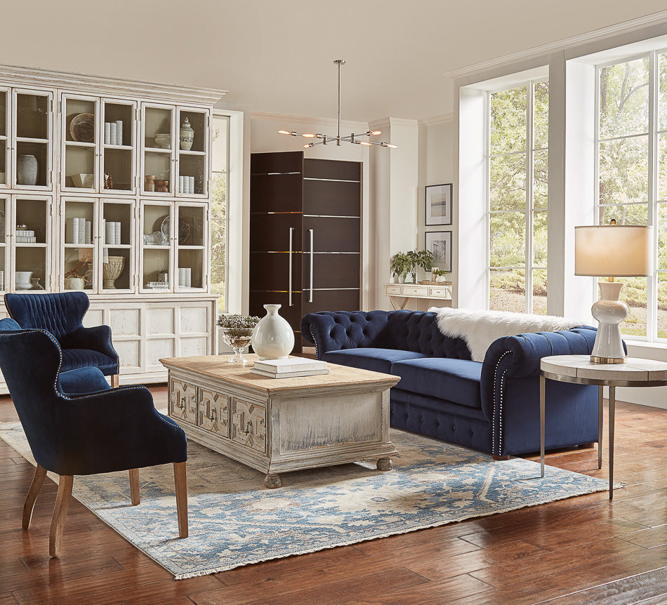 Base And Crown Coffee Table by Sarreid Ltd - view 9
