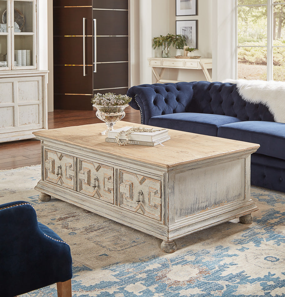 Base And Crown Coffee Table by Sarreid Ltd - view 10