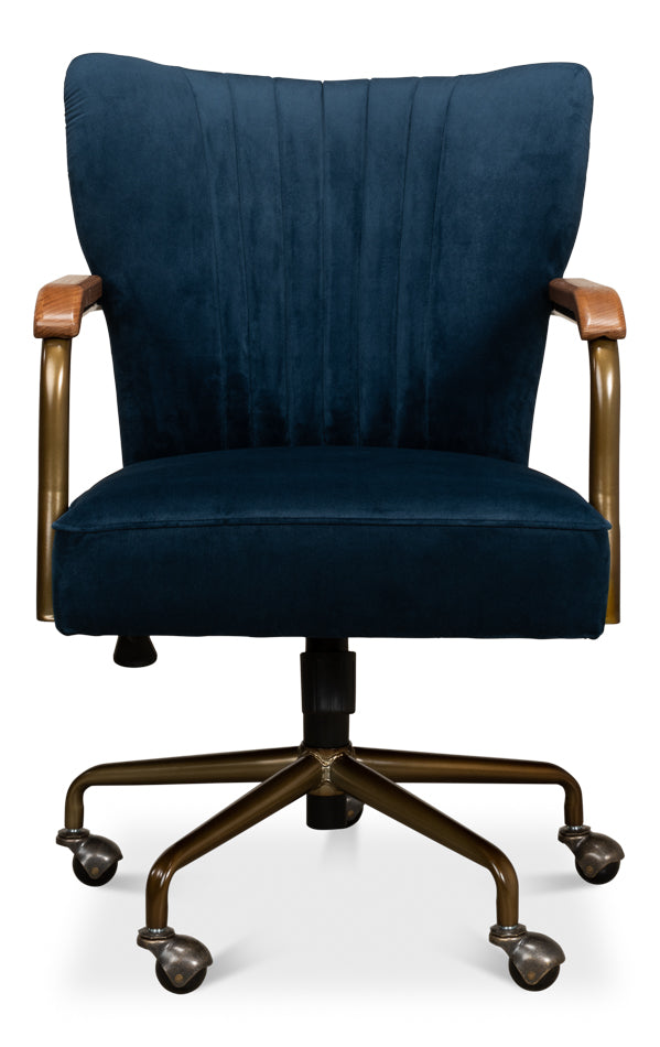 Brooks Swivel Chair by Sarreid Ltd - view 2