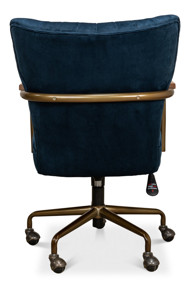 Brooks Swivel Chair by Sarreid Ltd - view 4