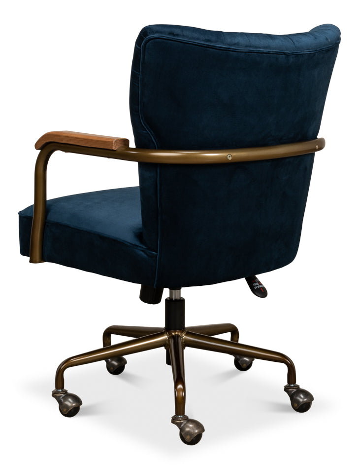 Brooks Swivel Chair by Sarreid Ltd - view 6
