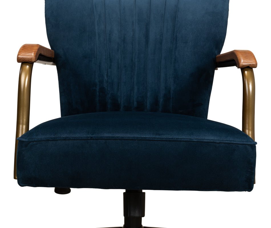 Brooks Swivel Chair by Sarreid Ltd - view 7