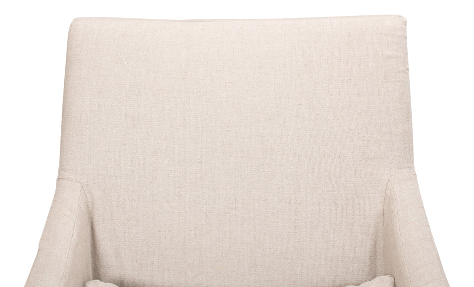 Skirted Arm Chair by Sarreid Ltd - view 8