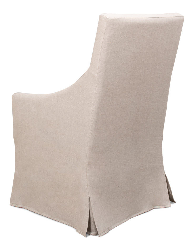Skirted Arm Chair by Sarreid Ltd - view 5