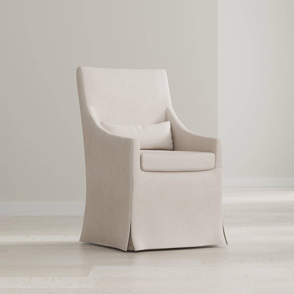 Skirted Arm Chair by Sarreid Ltd - view 10