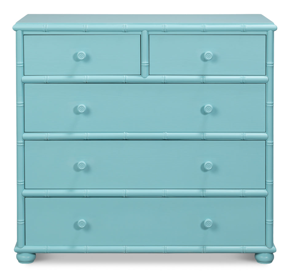 Manchester 5 Drawer Chest, Custom by Sarreid Ltd - view 2