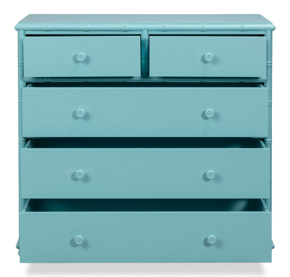 Manchester 5 Drawer Chest, Custom by Sarreid Ltd - view 3