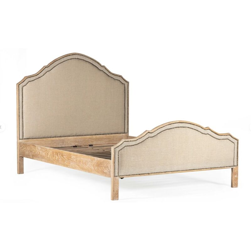 Sydney Linen Upholstered Bed by Furniture Classics at ZIN Home