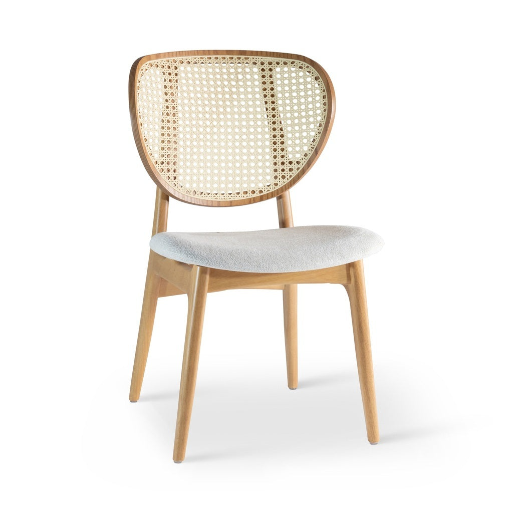 Joelma Dining Chair Damasco, Harvest Natural, Natural Cane by Urbia - detail 2