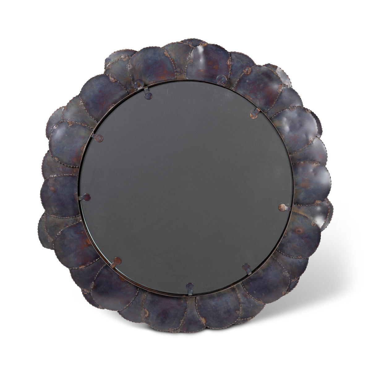 Elements Suri Mirror 33"Dia. - Cobalt by Urbia - detail 2