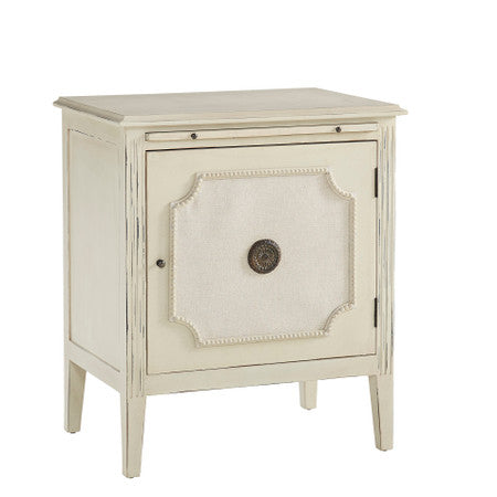 Linen & Beaded Front End Table - 25'