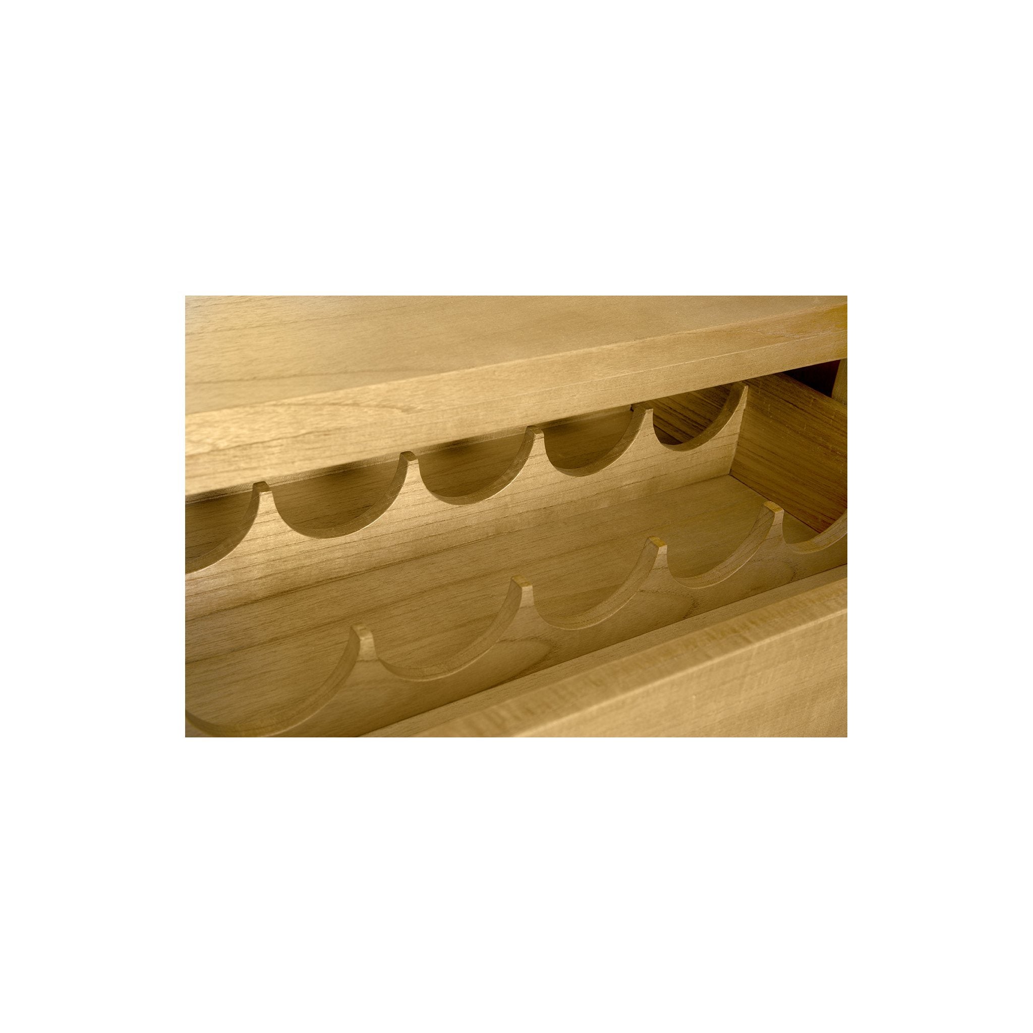 Stevie Bar Cabinet - 37.5' detail view by Furniture Classics at ZIN Home